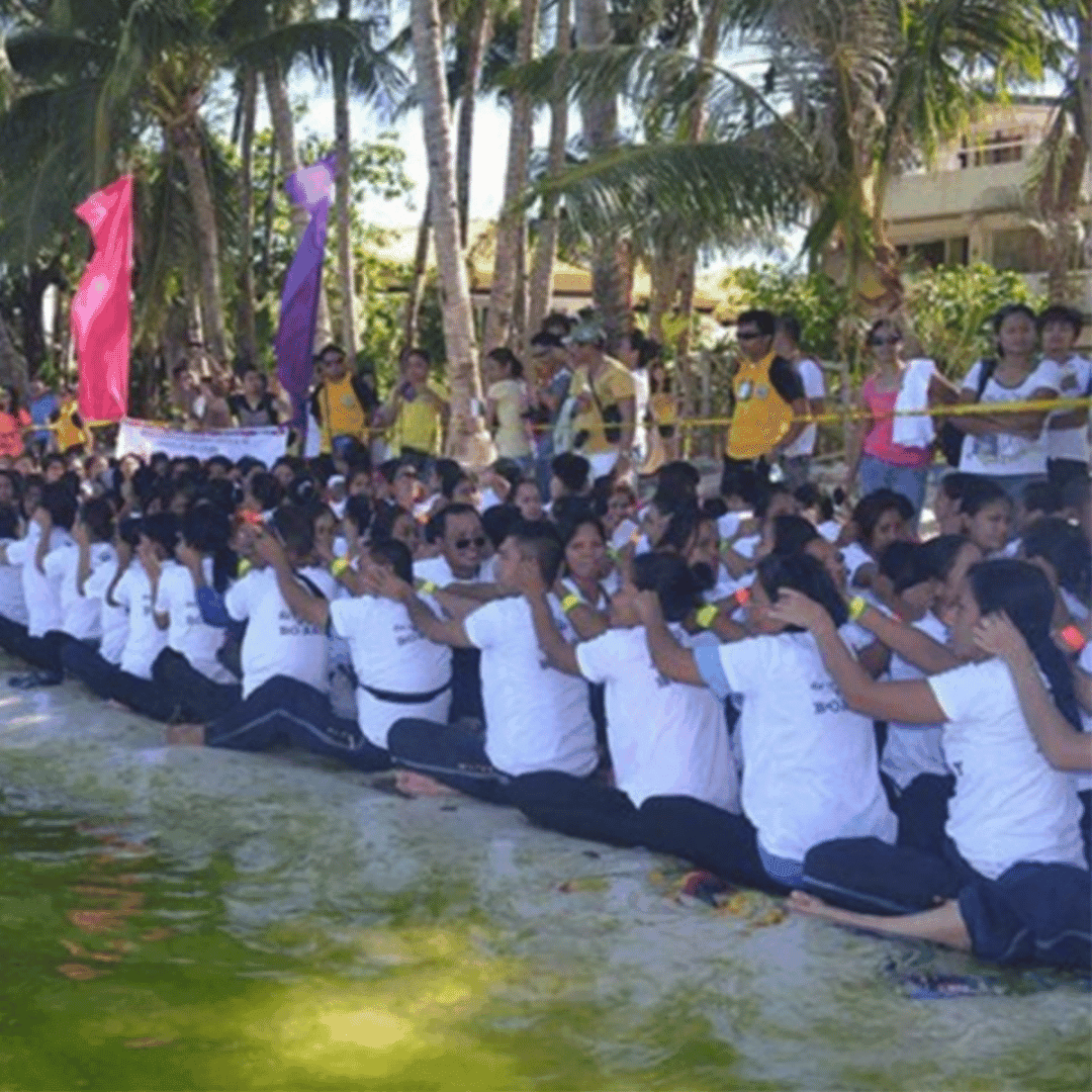 Record di Massaggio del 2014 a Boracay
