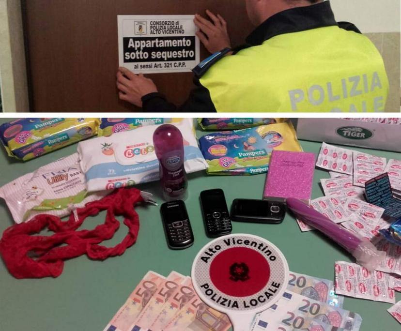 Schio: Prostituzione in Appartamento